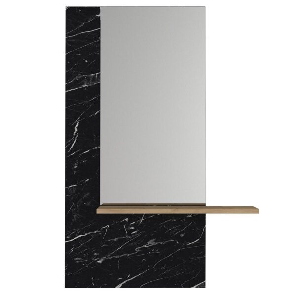 Έπιπλο Εισόδου AOKI Μαύρο/Φυσικό Μοριοσανίδα/Μελαμίνη 60x15x120cm