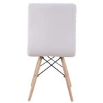 Καρέκλα CUPPLESSUS Λευκό PU 43x55x86cm