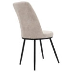 Καρέκλα Farell ύφασμα γκρι antique-μαύρο πόδι