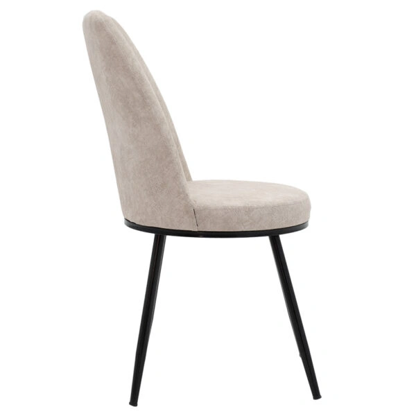 Καρέκλα Farell ύφασμα γκρι antique-μαύρο πόδι