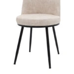 Καρέκλα Farell ύφασμα γκρι antique-μαύρο πόδι