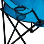 Καρέκλα Παραλίας Μπλε Μέταλλο/Ύφασμα 50x50x80cm