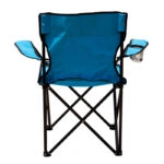 Καρέκλα Παραλίας Μπλε Μέταλλο/Ύφασμα 50x50x80cm