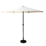 Ομπρέλα Κήπου  GRACIOSA Μπεζ/Μαύρο Αλουμίνιο/Ύφασμα Φ3x2.55m