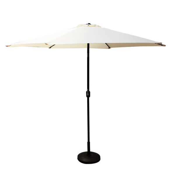 Ομπρέλα Κήπου  GRACIOSA Μπεζ/Μαύρο Αλουμίνιο/Ύφασμα Φ3x2.55m