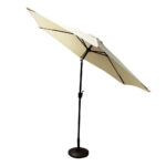 Ομπρέλα Κήπου  GRACIOSA Μπεζ/Μαύρο Αλουμίνιο/Ύφασμα Φ3x2.55m