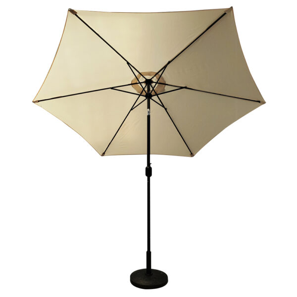 Ομπρέλα Κήπου  GRACIOSA Μπεζ/Μαύρο Αλουμίνιο/Ύφασμα Φ3x2.55m