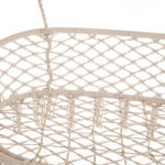 Κούνια ArteLibre CORSICA Λευκό Polycotton/Μέταλλο 67x44cm