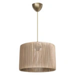 Φωτιστικό οροφής μονόφωτο PWL-1118  Ε27 φυσικό Φ30x24εκ