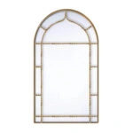 Καθρέπτης Τοίχου  Χρυσό Μέταλλο 50x86x1.5cm