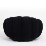 Πολυθρόνα AFET Μαύρο Ύφασμα/Ξύλο 94x89x61cm