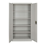 Φοριαμός DURIN Ανοιχτό Γκρι Μέταλλο 90x45x180cm