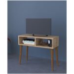 Έπιπλο Τηλεόρασης CHIDINMA Δρυς Μοριοσανίδα/Ξύλο 72x30x60cm