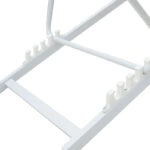 Σεζλόνγκ επαγγελματική Corte αλουμίνιο λευκό-textilene μπεζ