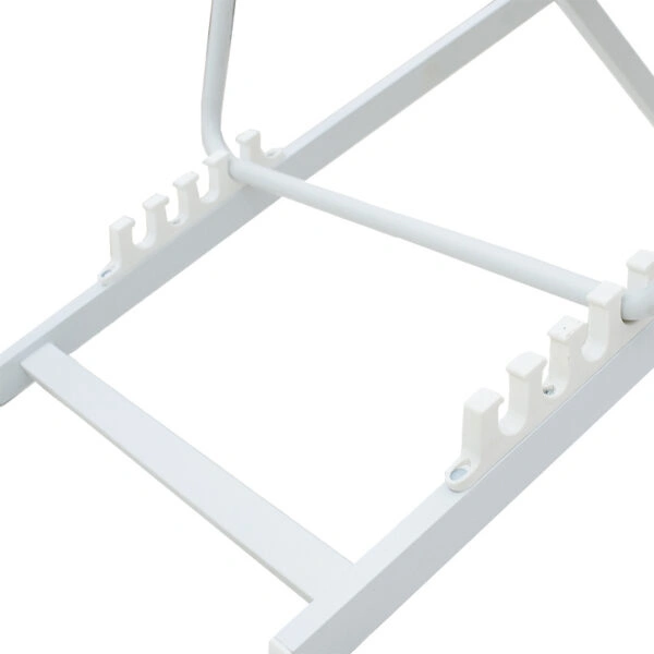 Σεζλόνγκ επαγγελματική Corte αλουμίνιο λευκό-textilene μπεζ