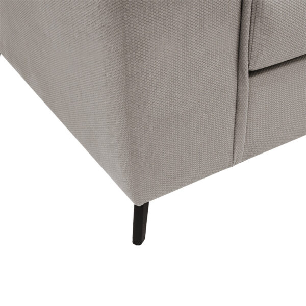 Γωνιακός καναπές Fabulous αναστρέψιμος ύφασμα elephant-ciel 240x165x95εκ