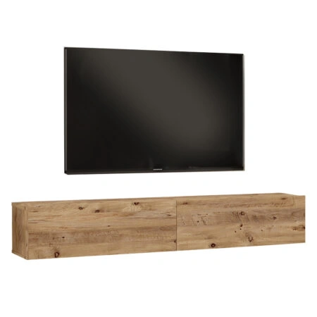 Έπιπλο τηλεόρασης επιτοίχιο Dello sonoma 180x31.6x29.6εκ