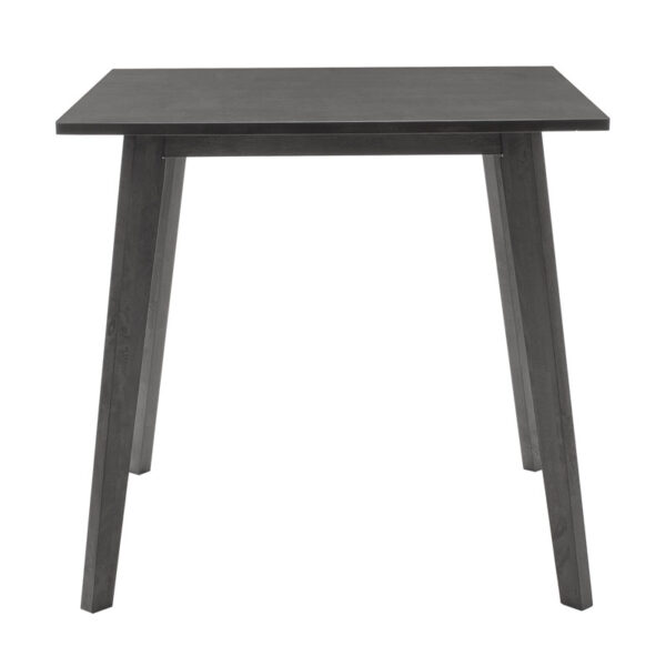 Tραπεζαρία Benson - Toto σετ 5τμχ rustic grey - ύφασμα grey 80x80x75εκ
