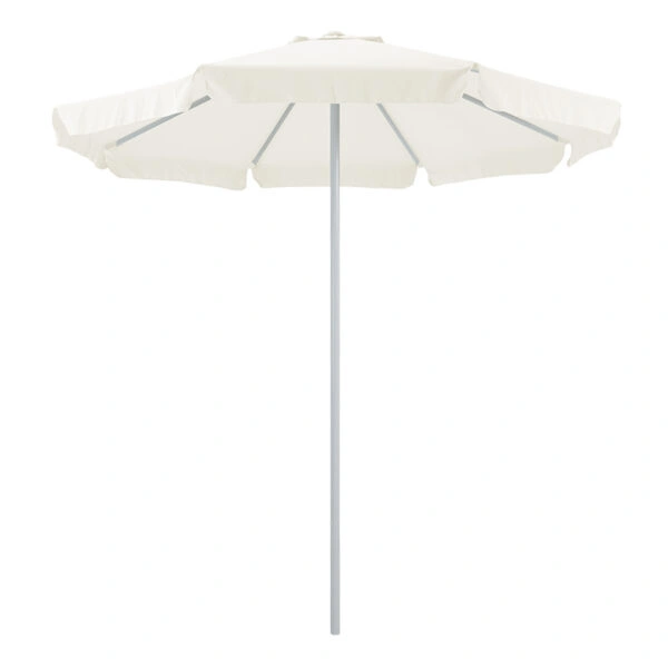 Ομπρέλα επαγγελματική Nagida pakoworld μονοκόμματος ιστός αλουμίνιο Φ2.3m εκρού