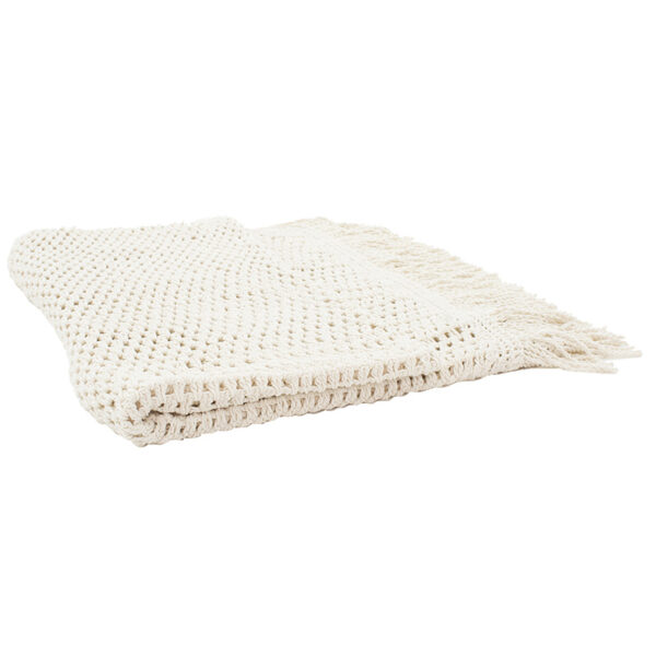 Δίχτυ σκίασης Roof  μακραμέ μπεζ 2x2m