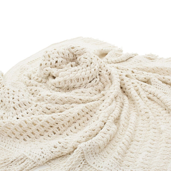 Δίχτυ σκίασης Roof μακραμέ μπεζ 4x4m