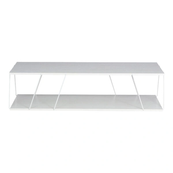 Τραπέζι σαλονιού Tars λευκό 120x50x30εκ