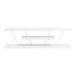 Έπιπλο τηλεόρασης Tars  λευκό 120x30x33εκ