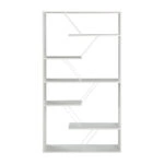 Βιβλιοθήκη Tars  λευκό 84x24x157εκ
