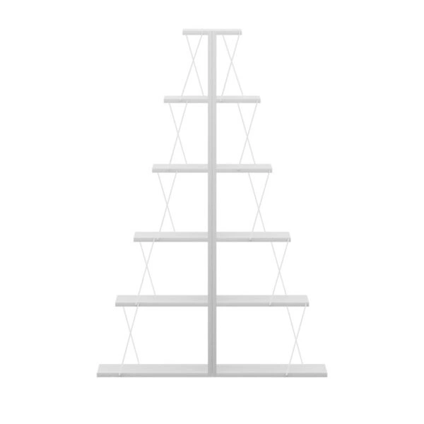 Βιβλιοθήκη mini Tars λευκό 100x22x150εκ