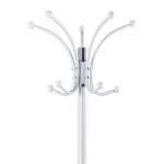 Καλόγερος ρούχων Nicolo  μέταλλο λευκό Φ37x175εκ