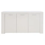 Μπουφές Joanna  λευκό 144x42x80εκ