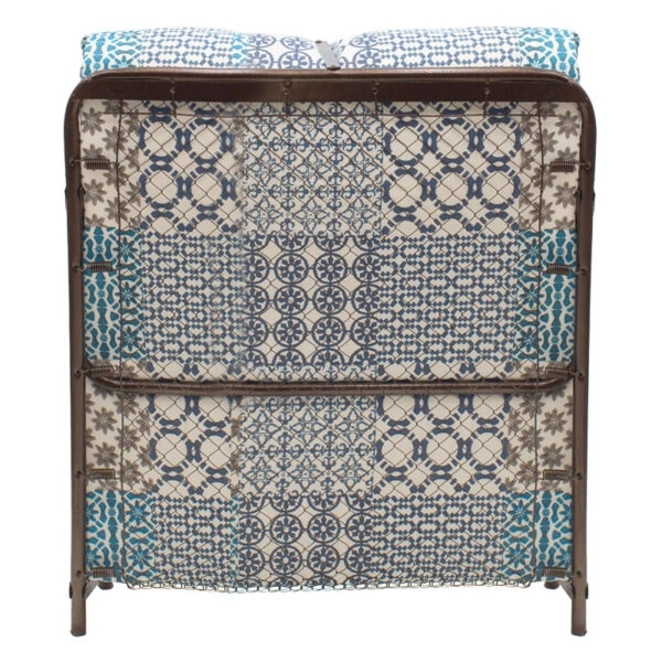 Ράντζο-κρεβάτι μονό Daxel  μεταλλικός σομιές 6εκ στρώμα 180x80εκ