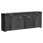 Μπουφές Kinley  σε ανθρακί-wenge απόχρωση 210x40x82εκ