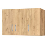 Πατάρι ντουλάπας Zelia  τρίφυλλο oak 90x42x60εκ