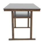 Τραπέζι μπαρ Tenor φυσικό ξύλο rubberwood-ΜDF καρυδί 150x90x91.5εκ