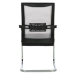 Καρέκλα γραφείου επισκέπτη Chromatic μέταλλο-mesh μαύρο