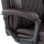 Καρέκλα γραφείου διευθυντή Victory  pu καφέ