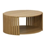 Τραπέζι σαλονιού Heavenly MDF φυσικό Φ83x38εκ