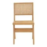 Καρέκλα Winslow  φυσικό rubberwood 45x56x82εκ