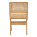 Καρέκλα Winslow  φυσικό rubberwood 45x56x82εκ