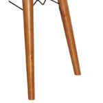 Καρέκλα Sonora I ύφασμα μπεζ antique-καρυδί πόδι