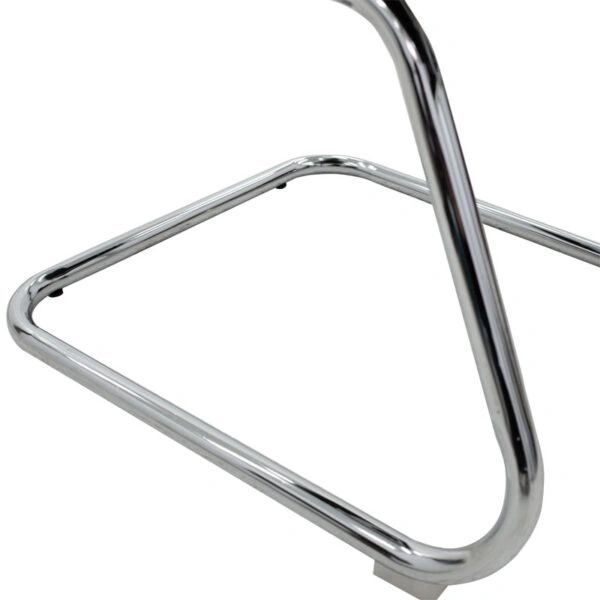 Καρέκλα γραφείου επισκέπτη Valter λευκό pu 55.5x48x88εκ