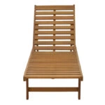 Ξαπλώστρα Weylar  ξύλο ακακίας φυσικό 60x193x30εκ