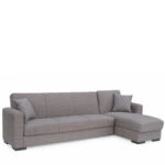 Καναπές Κρεβάτι Γωνιακός JOSE Καφέ 270x150x86cm