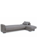 Καναπές Κρεβάτι Γωνιακός JOSE Καφέ 270x150x86cm