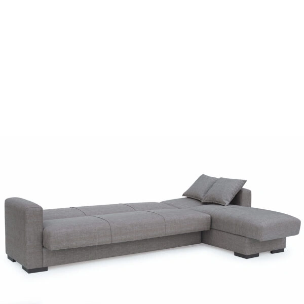 Καναπές Κρεβάτι Γωνιακός JOSE Καφέ 270x150x86cm