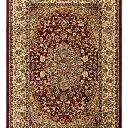 ΧΑΛΙ PERSIA 5649 BURGUNDY ΜΕ ΚΡΟΣΣΙ - 200X290