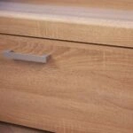 Σύνθεση Τηλεόρασης DAMIS Sonoma με MDF λεπτομέρειες 237.5x45x210εκ