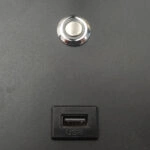 Φωτιστικό Τοίχου Led 3W 3000K Μαύρο 30x16.5x22.5cm
