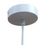 Κρεμαστό Μονόφωτο Φωτιστικό Ψάθα Ε27 Φ45x100cm